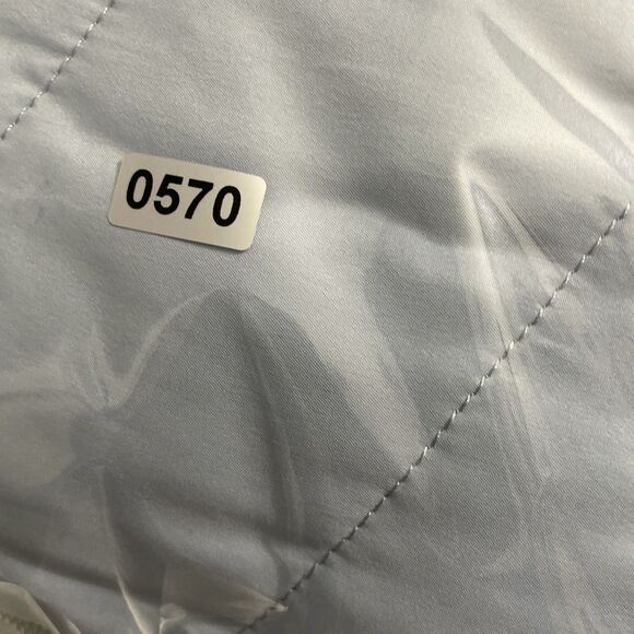 Christopher & Banks Powder Blue Vest XL Zip Front Pockets Soft Pastel Layering - Picture 11 of 11